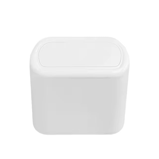 Cubo de basura para coche, caja de almacenamiento colgante para basura de vehículo, cubo de basura cuadrado negro, accesorios de Interior de coche