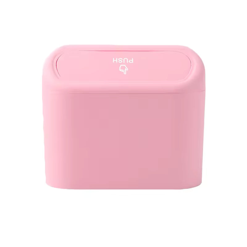Cubo de basura para coche, caja de almacenamiento colgante para basura de vehículo, cubo de basura cuadrado negro, accesorios de Interior de coche